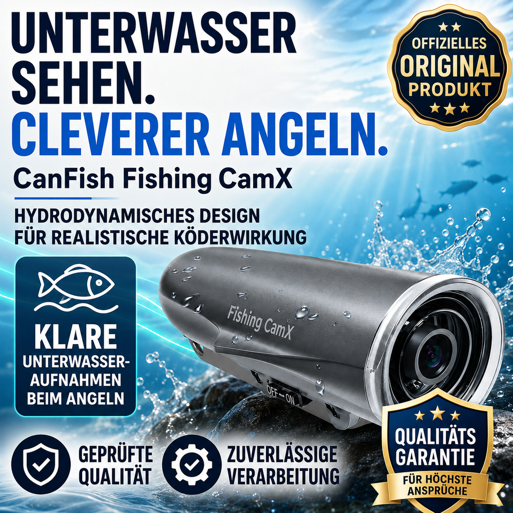 CanFish Fishing CamX – Unterwasserkamera für Angler
